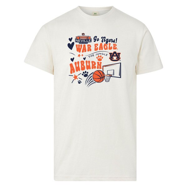 Auburn Basketball Collage Tee